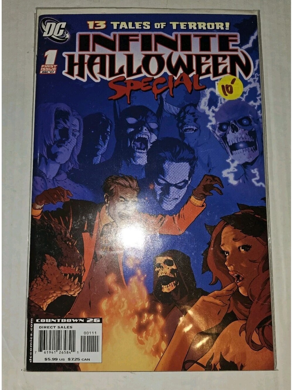 Infinite Halloween Special 1st Issue DC Comics 2007 13 Tales of Terror